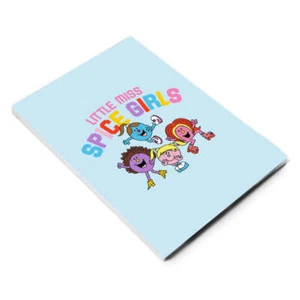 Mr Men A5 Notebook Little Miss Spice Girls Plain Journal Stationery 60 Sheets - Picture 1 of 1
