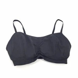Motherhood Nursing Wirefree Sports Bra Size Small Solid Black Comfort Maternity - Picture 1 of 3