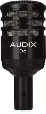 Audix D6 Cardioid Dynamic Kick Drum Mikrofon