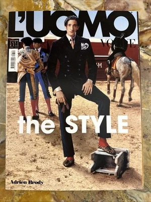 LUOMO VOGUE ADRIEN BRODY BRUCE WEBER JEFF AQUILON CHAD PITSCHKA JEREMY OCT 2006 - Image 1 of 4