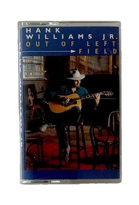 HANK WILLIAMS JR. Out Of Left Field Cassette NM- Country Music Curb Records - Picture 1 of 10