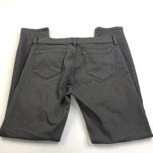 J.Crew Toothpick 27 (Fits 29W 27.5L) Mid Rise No Stretch Distressed Jeans Gray - Picture 1 of 12