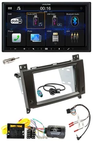 Alpine Bluetooth 2DIN Lenkrad DAB USB Autoradio für Mercedes Vito W447 Audio 10 - Bild 1 von 12
