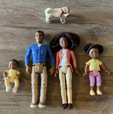 Fisher Price Loving Family Sweet Sounds Interactive African American Family Set - Image 1 of 2