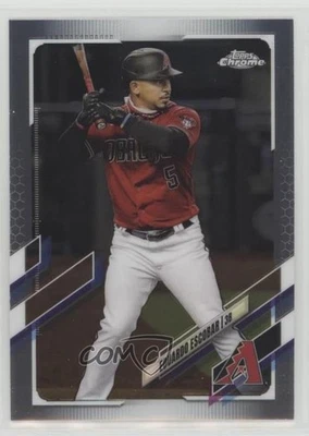 2021 Topps Chrome Eduardo Escobar #73 - Image 1 of 2