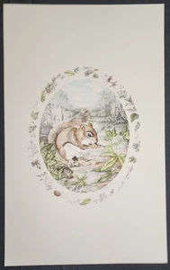 POLLY CHASE Limited Edition Lithograph "Chipmunk" - Hand Signed/Numbered! - Picture 1 of 5