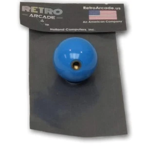 Joystick clásico arcade bola color superior es azul claro, por RetroArcade.us - Imagen 1 de 1