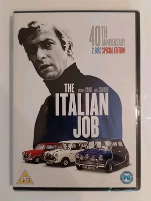 THE ITALIAN JOB 40th Anniversary 2-Disc Special Edition DVD NEW SEALED Region 2 - Image 1 of 2