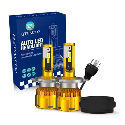 2 piezas H4/Hb2/9003 LED HD haz alto haz bajo 52 W para Nissan Micra 1984-1991 2015-2018 Foto 1 de 4