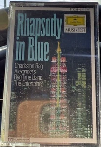 Rhapsody in Blue The Entertainer Charleston Rag TAPE Gershwin W.Germany DOLBY VG - Picture 1 of 3