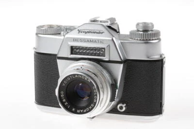 VOIGTLÄNDER Bessamatic avec Color-Skopar 50 mm f/2,8 - défectueux - N° : 22634 - Photo 1/4