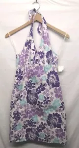 Neu mit Etikett Rocket Candy Damen Medium Blumen Neckholder Sommerkleid - Bild 1 von 9