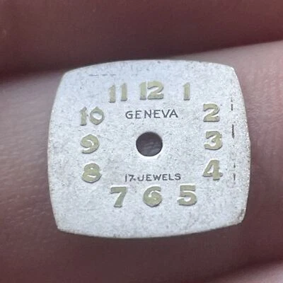 VTG Geneva Watch Co. Woman’s Watch Face PARTS - Image 1 of 4