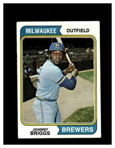 Milwaukee Brewers Johnny Briggs Topps Baseball Excellent - Picture 1 of 2