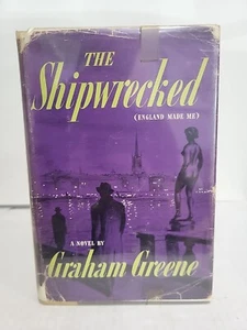 THE SHIPWRECKED - GRAHAM GREENE - 1953 VIKING, 1ST EDITION OF REISSUE HC/DJ - Picture 1 of 9