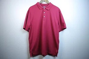 Cubavera Shirt Adult Extra Large Red Polo Golf Outdoor Casual Mens - Picture 1 of 6