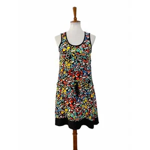 Marc by Marc Jacobs Womens Sleeveless Scoop Neck Jungle Print Dress XS - Picture 1 of 7