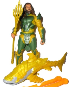 Liga de la Justicia 2017 Aquaman película serie básica neón verde amarillo universo DC - Imagen 1 de 6