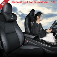 Neck Pillow Car Seat Headrest Cushion Neck Headrest for Tesla Model 3 Y S X 1PC