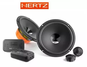 HERTZ Dieci 2 Way 16.5cm 6.5" 80w RMS Car Door Component Speakers DSK 165.3 Pair - Picture 1 of 1