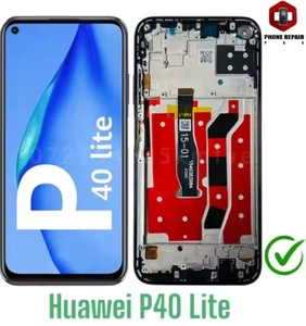 Do wyświetlacza Huawei P40 Lite kompletny ekran LCD + ekran dotykowy + ramka✅ - Zdjęcie 1 z 4