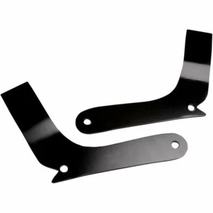 Placas laterales Cycle Visions negras barra sissy para Harley Softail FXS/FLS 2011-17 - Imagen 1 de 3