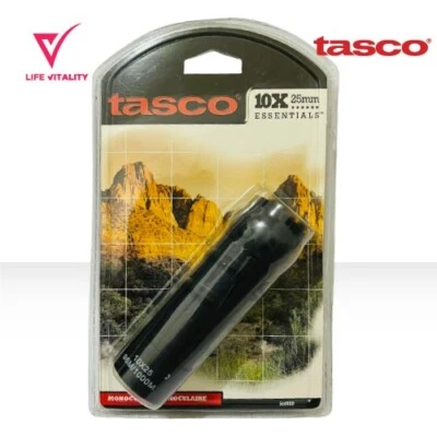 Tasco PowerView 10X 25mm Compact Monocular Black - Image 1 of 3
