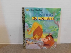 Little Golden Book Walt Disney's Lion King No Worries 1997 - Picture 1 of 4