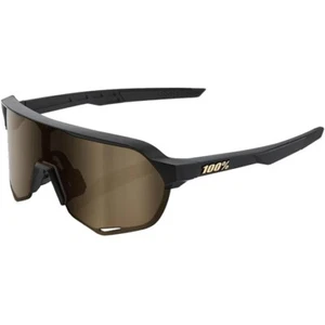 100% S2 - Matt Black With Photochromic, Gold And Clear Lenses - Picture 1 of 8