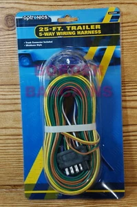 FREE FAST SHIP! BRAND NEW! Optronics 25' 5 Way Trailer Wiring Harness DON'T WAIT - Bild 1 von 8