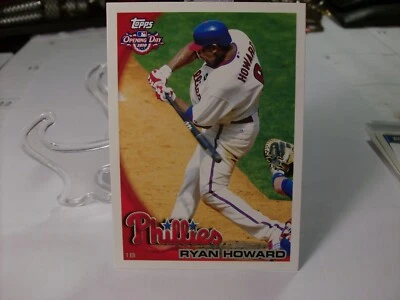 2010 Topps Opening Day   #199 - Ryan Howard - Philadelphia Phillies  (3107) - Image 1 of 2
