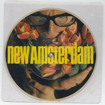 Elvis Costello U.K. Ltd. 7" Picture Disc EP "New Amsterdam" Riviera XX5P, NM - Image 1 of 2