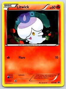 Litwick - BW Next Destinies 18/99 Kanako Eo Pokemon Card NM - Picture 1 of 2