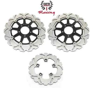 Front & Rear Brake Disc Rotors Set For Suzuki Hayabusa 1300  1999-2007 - Bild 1 von 8