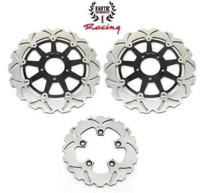 前后制动盘转子套件适用于铃木 Hayabusa 1300 1999 - 2007 — 第 1/4 张图片