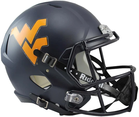 Riddell West Virginia Mountaineers Revolution Speed Full-Size Replica Helmet Cover