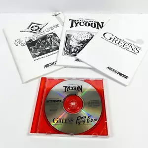 Micro Prose PC Games Collection Railroad Tycoon, B-17 Flying Fortress, Greens - Picture 1 of 6