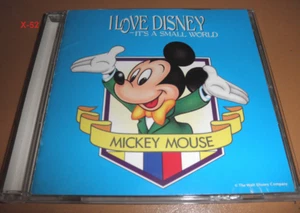 Disney Japanese CD I Love DISNEY Its a Small World mickey mouse japan - Imagen 1 de 3