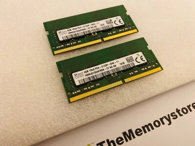 8GB kit (2 x 4GB) PC4-17000 DDR4 2133MHz  Laptop Memory modules RAM SODIMM - Image 1 of 4