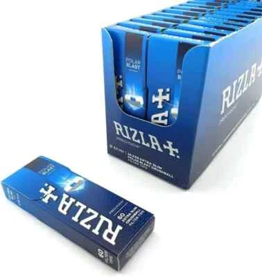 Rizla Polar Blast Extra Slim Crush Ball Filter Tips – 60 Filter Tips per pack.