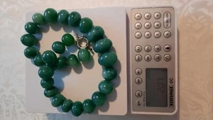 Edle XXL Smaragd Kette,Edelstein,einzelstück,Erbstück,RARITÄT,Collier - Bild 1 von 4