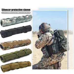 22cm Mirage Heat Cover Shield Sleeve Outdoor Shooting Muffler Baffler Protector - Picture 1 of 16