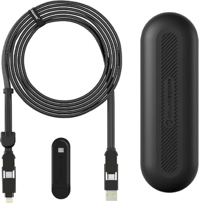 Incharge XL 300 Cm - Cavo USB Type-C, Cavo Universale Cellulare, Regalo Uomo, Ca - Immagine 1 di 4