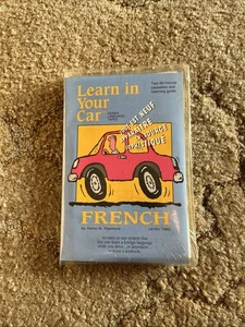 Französisch lernen im Auto 2 90-Minuten-Kassetten & Höranleitung Neu - Bild 1 von 2