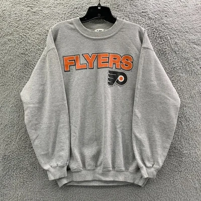 Sudadera De Colección Philadelphia Flyers Para Hombre Mediana Lee Sport Gris Naranja NHL* Foto 1 de 4