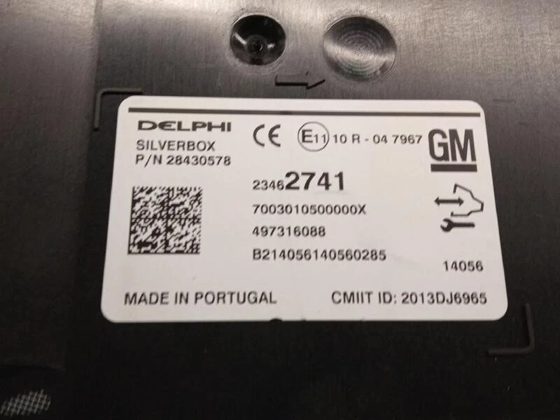 23462741 amplificateur d antenne pour OPEL INSIGNIA A SPORTS TOURER (G09) 2008 - Photo 1/4