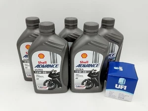 Shell Advance Ultra 4T 15W-50 / UFI Ölfilter Ducati 1260 Multistrada alle ab 19 - Picture 1 of 1