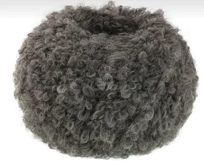 (kg/170€) NEU! ORSETTO Lana Grossa Bouclé 50g Fb. 13 grau weich PORTOFREI - Bild 1 von 3