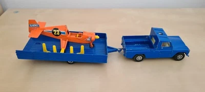 Corgi Toys Whizzwheels Land Rover mit Anhänger Flying Club - Bild 1 von 4