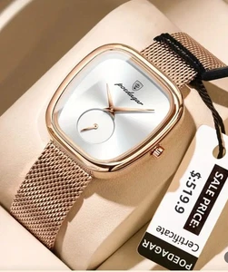 POEDAGAR Luxury Watches, Elegant and Modern Women's Quartz MLA-T0017C - Picture 1 of 12